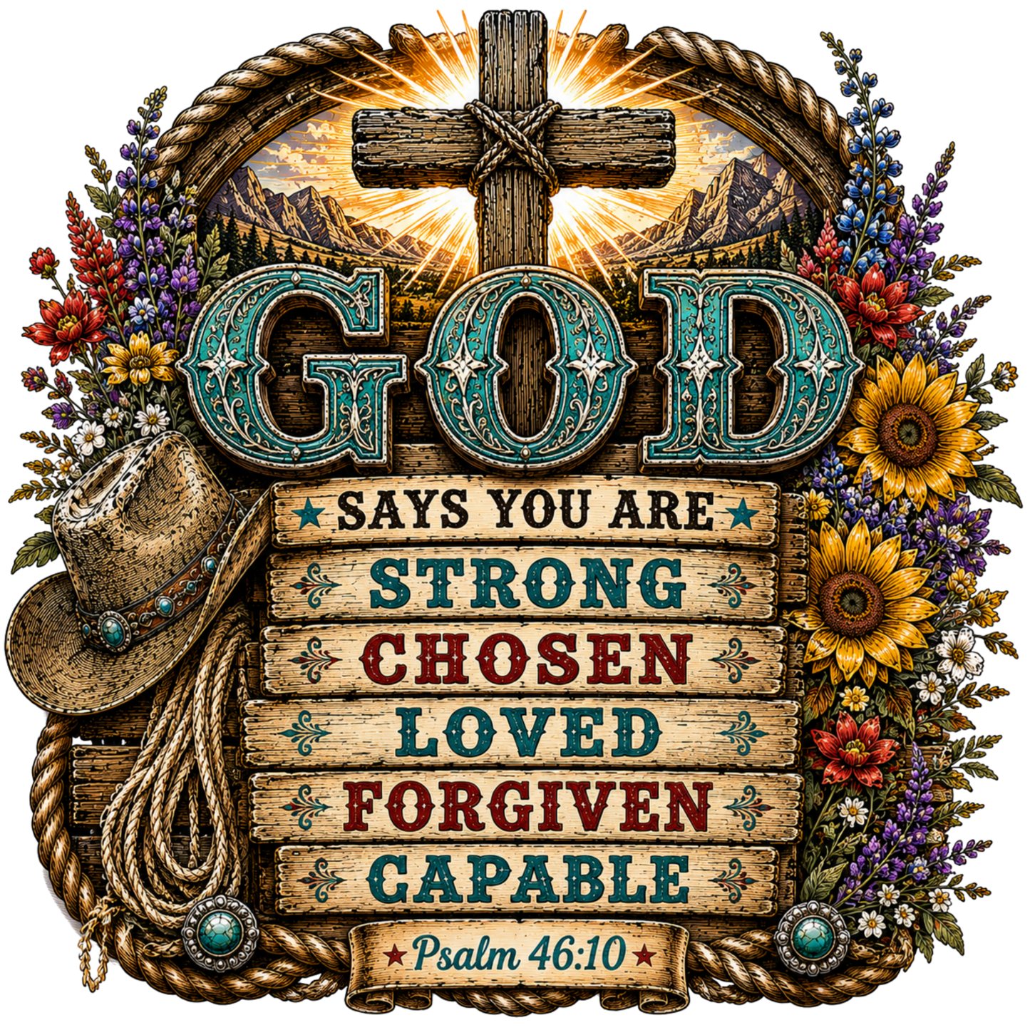 GOD SAYS YOU ARE