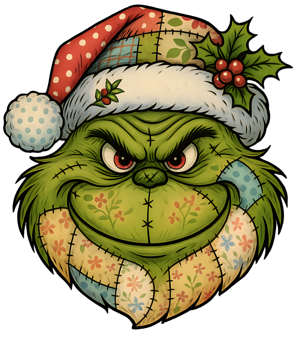 PATCHWORK GRINCH