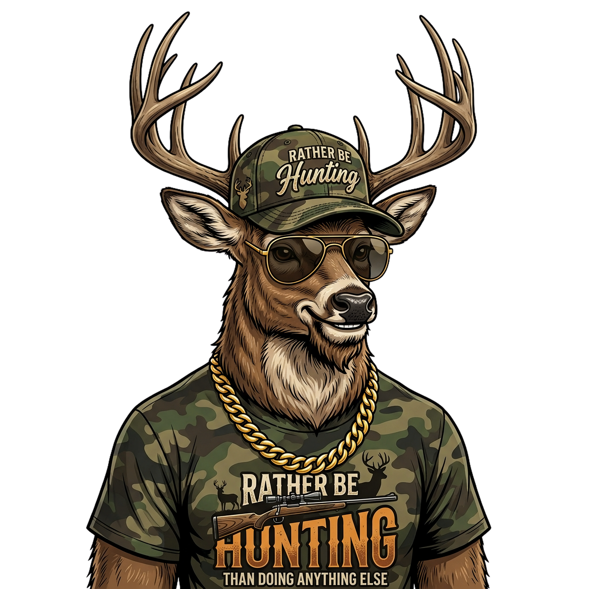RATHER BE HUNTING