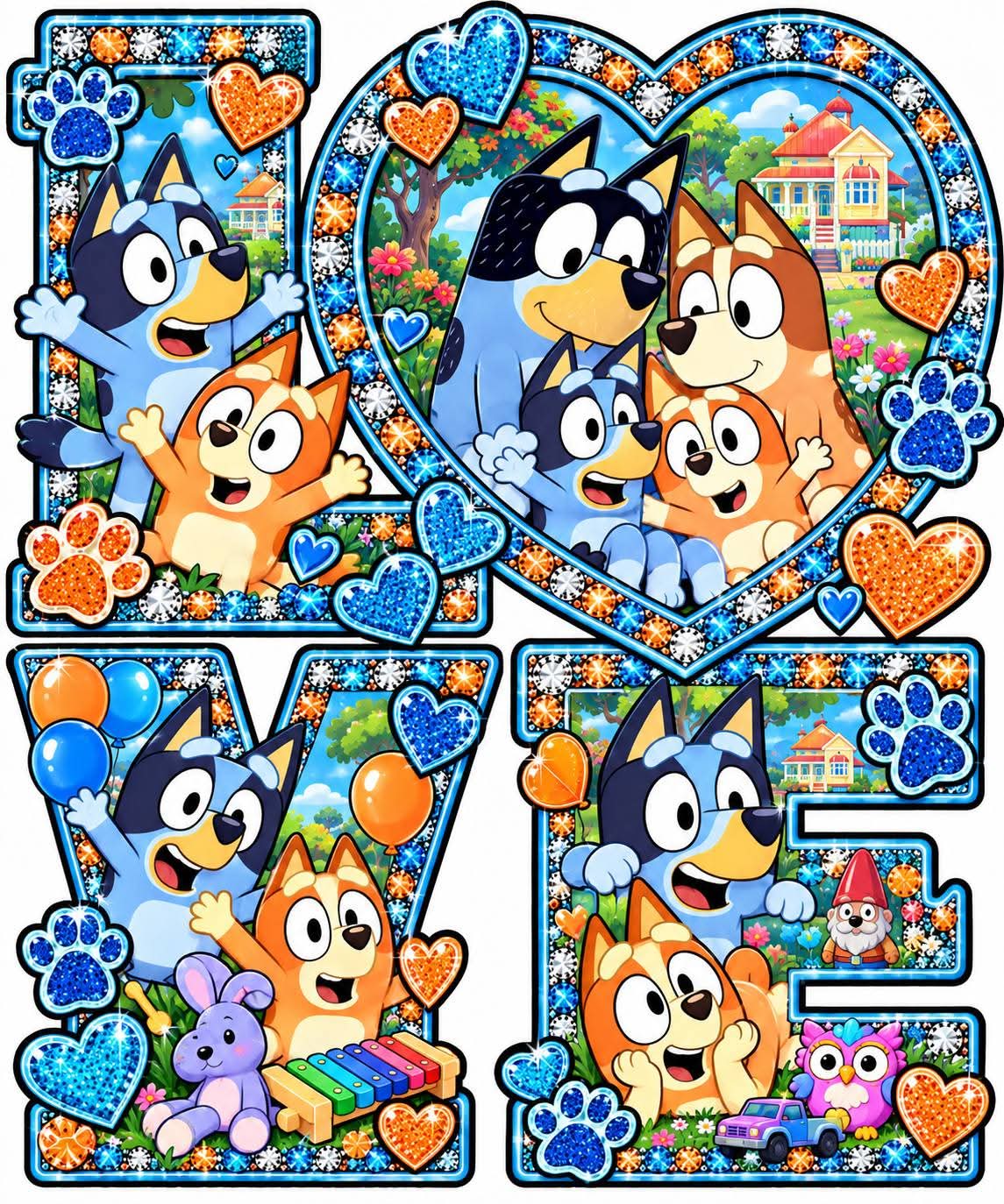FOR THE LOVE OF BLUEY