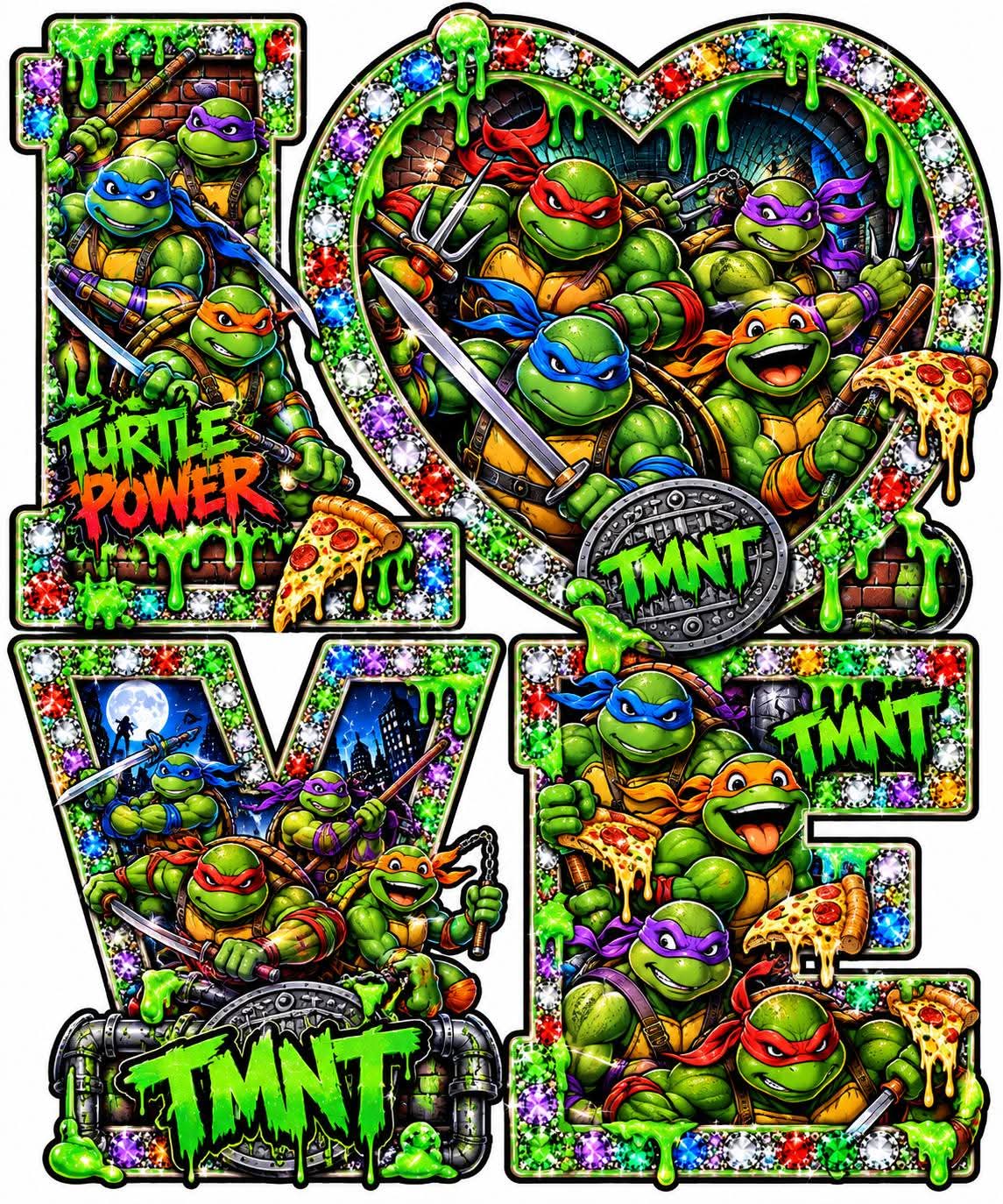FOR THE LOVE OF THE TEENAGE MUTANT NINJA TURTLES
