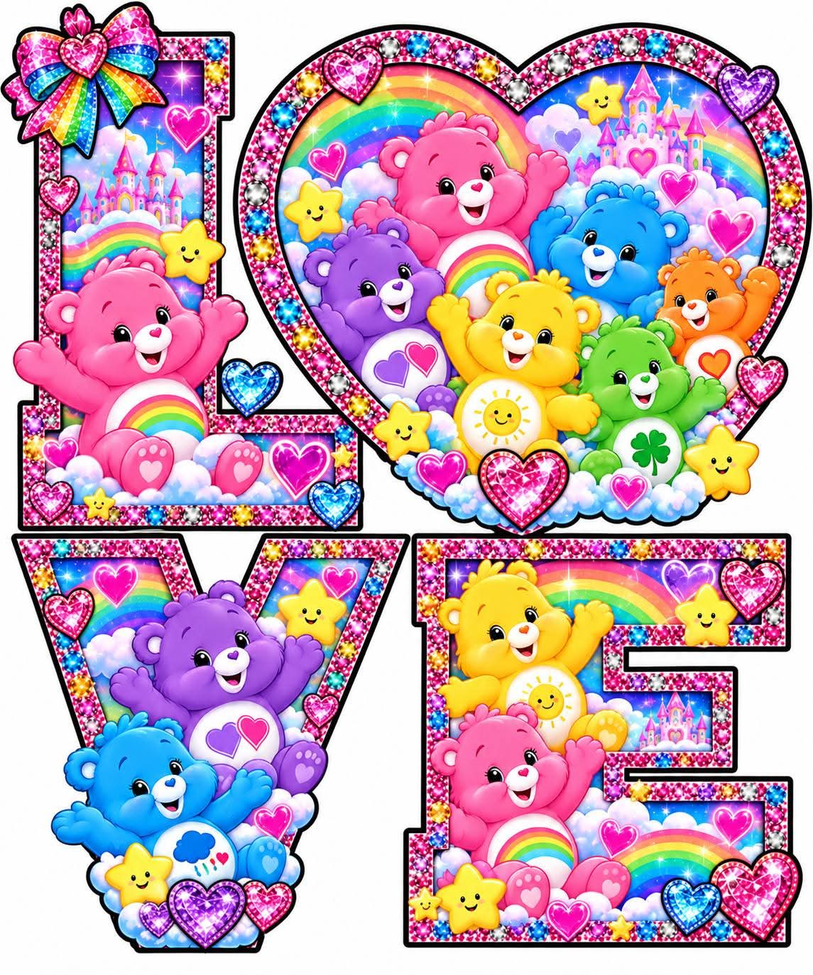 FOR THE LOVE OF CARE BEARS
