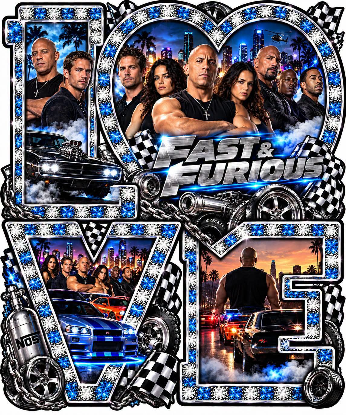 FOR THE LOVE OF THE FAST AND FURIOUS