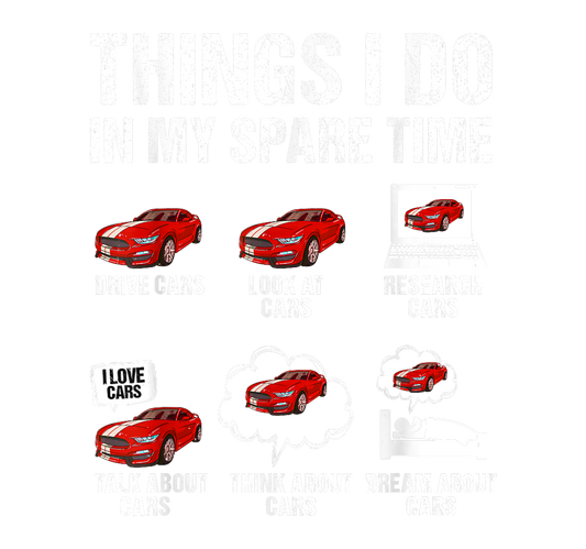 THINGS I DO IN MY SPARE TIME