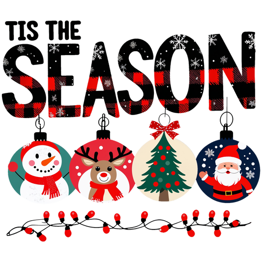 TIS THE SEASON ORNAMENTS