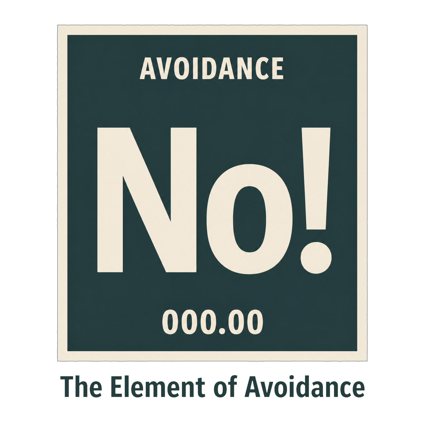 THE ELEMENT OF PRODUCTIVITY AVOIDANCE