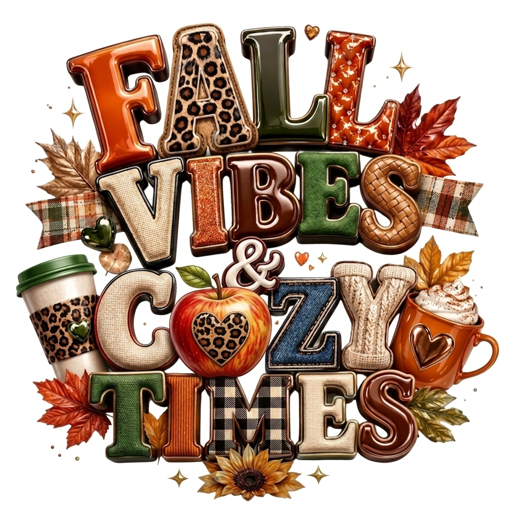FALL VIBES AND COZY TIMES APPLE