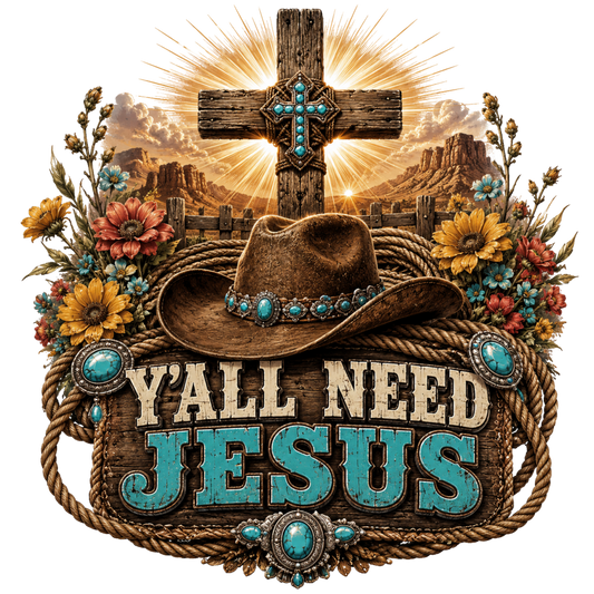 YA'LL NEED JESUS WESTERN