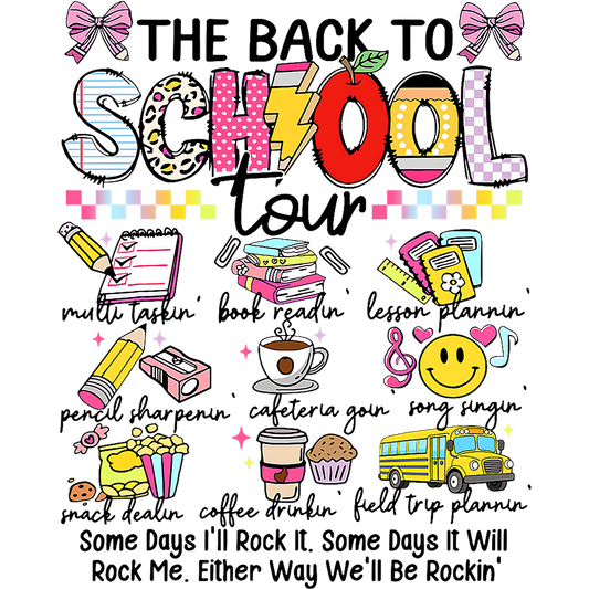 THE BACK TO SCHOOL TOUR