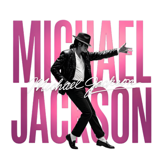MICHAEL JACKSON PINK LETTERS