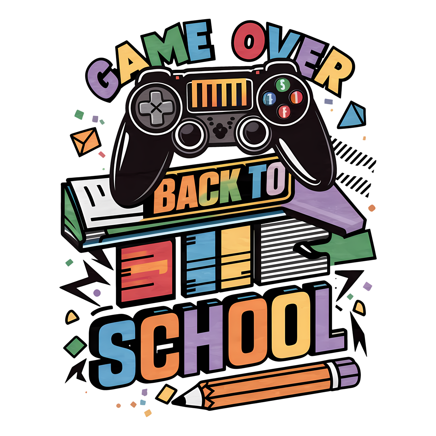 GAME OVER BACK TO SCHOOL