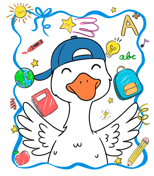 BACK TO SCHOOL BOY GOOSE