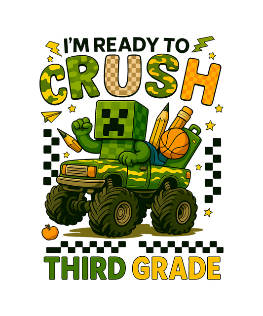 I'M READY TO CRUSH THIRD GRADE MINECRAFT