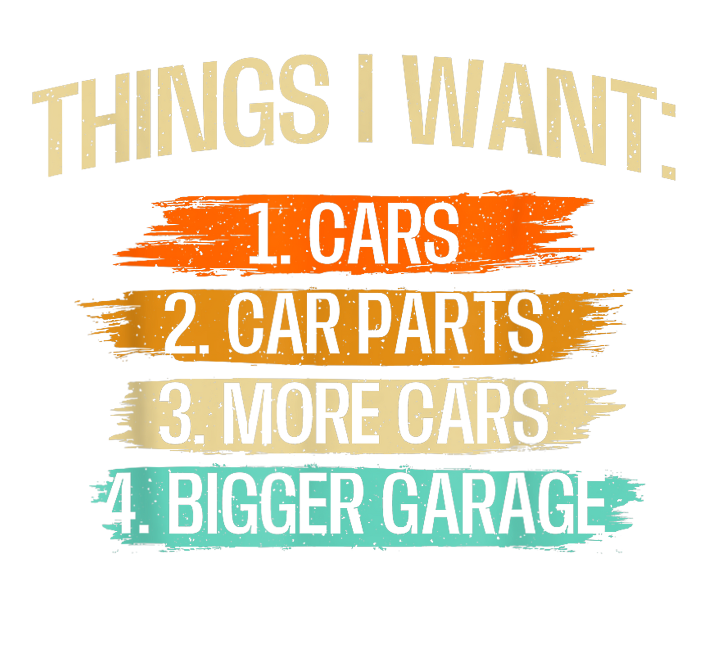 THINGS I WANT