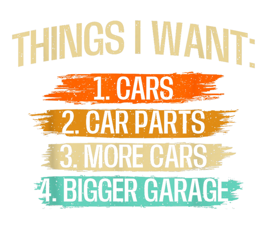 THINGS I WANT
