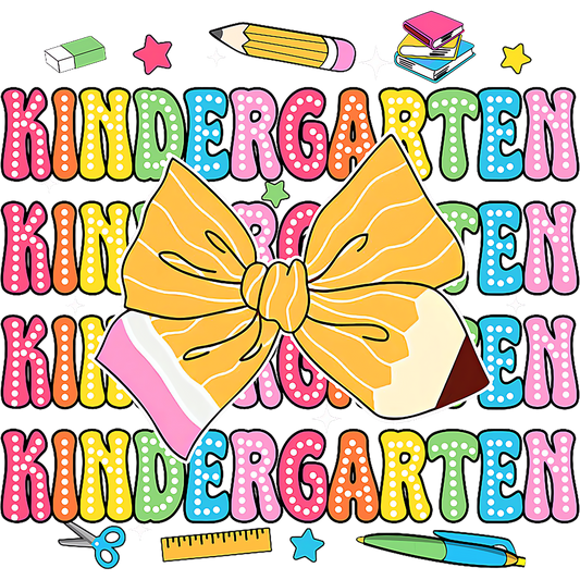KINDERGARTEN RAINBOW LETTERS