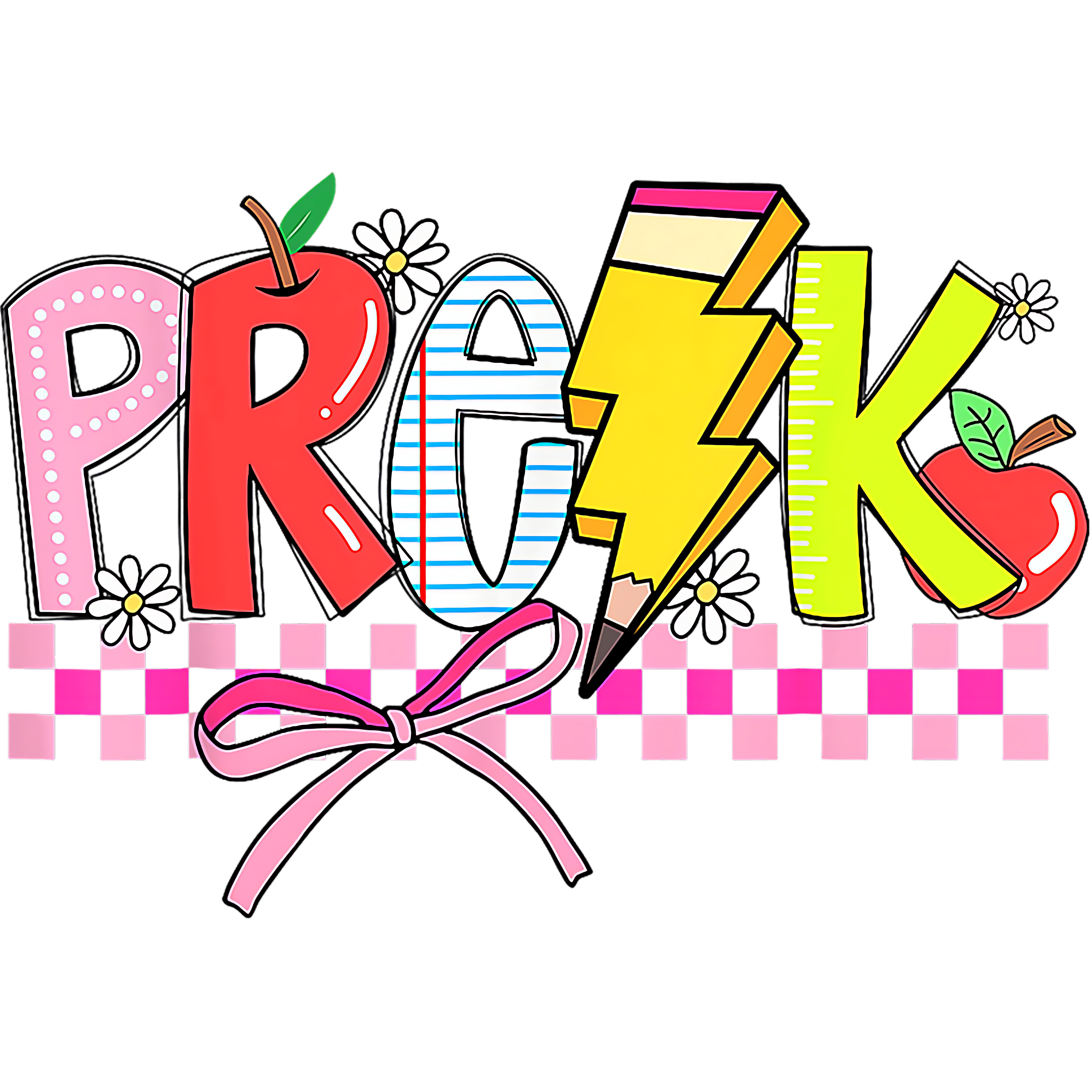 PRE K LIGHTNING BOLT