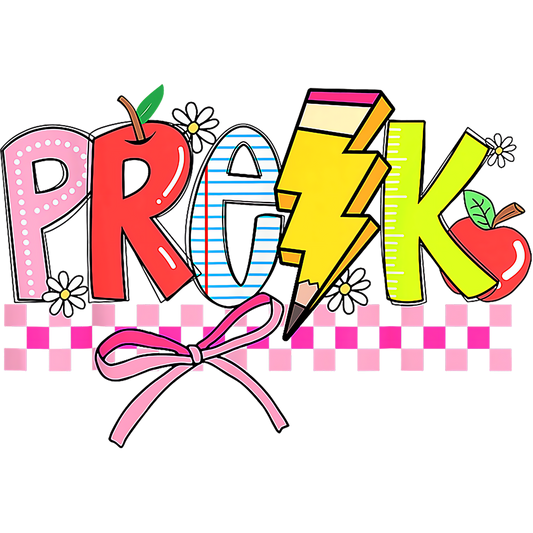 PRE K LIGHTNING BOLT