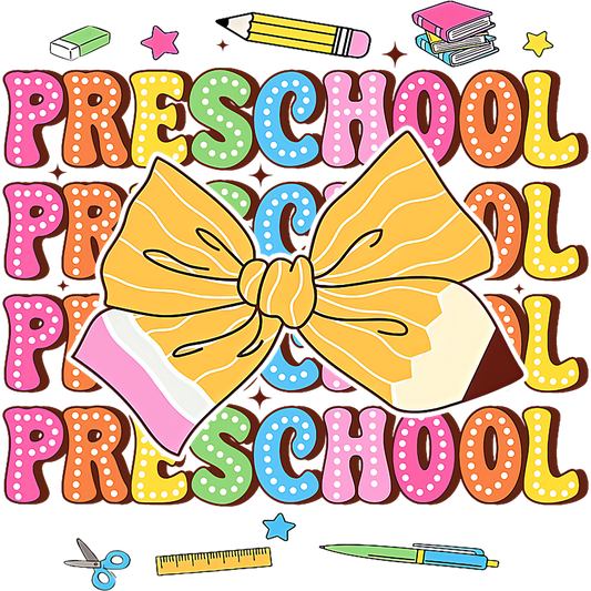 PRESCHOOL RAINBOW LETTERS