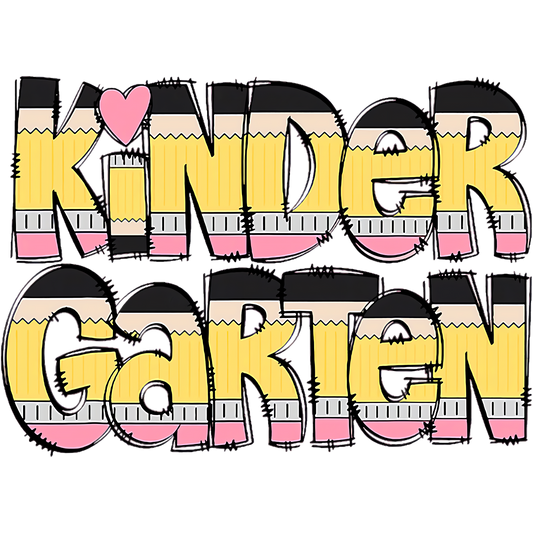 KINDERGARTEN PENCIL LETTERS
