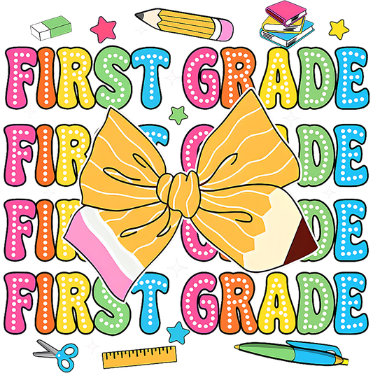 FIRST GRADE RAINBOW LETTERS