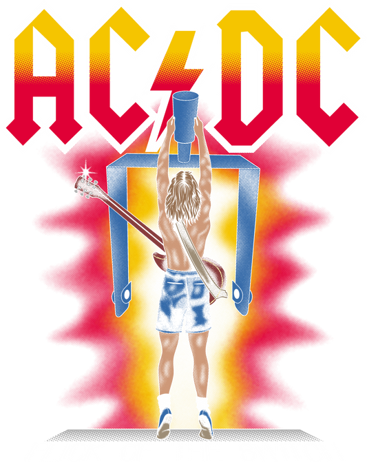 ACDC RED AND YELLOW