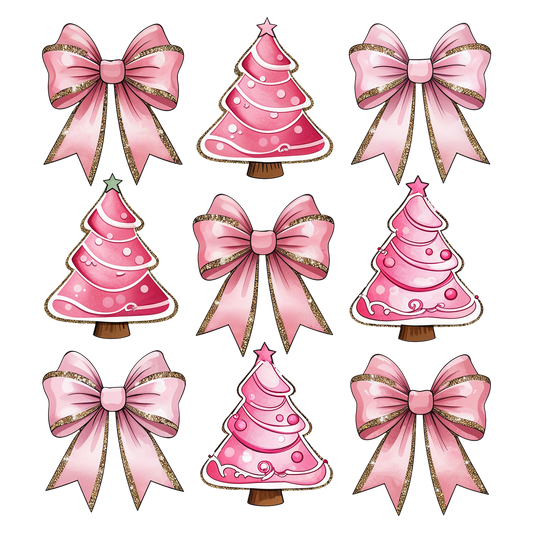 PINK BOW AND TREE CROQUETTE