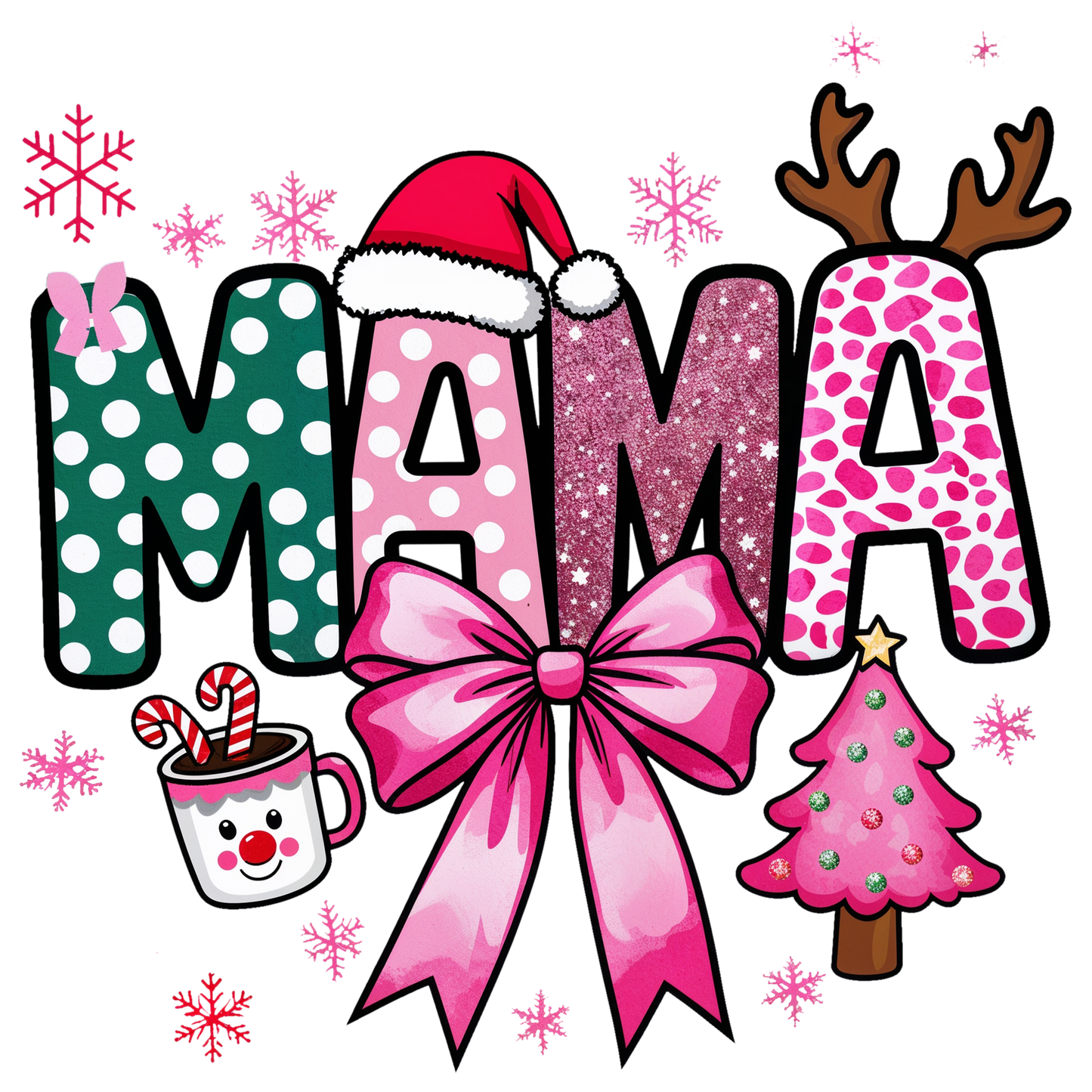 PINK GLITTER MAMA