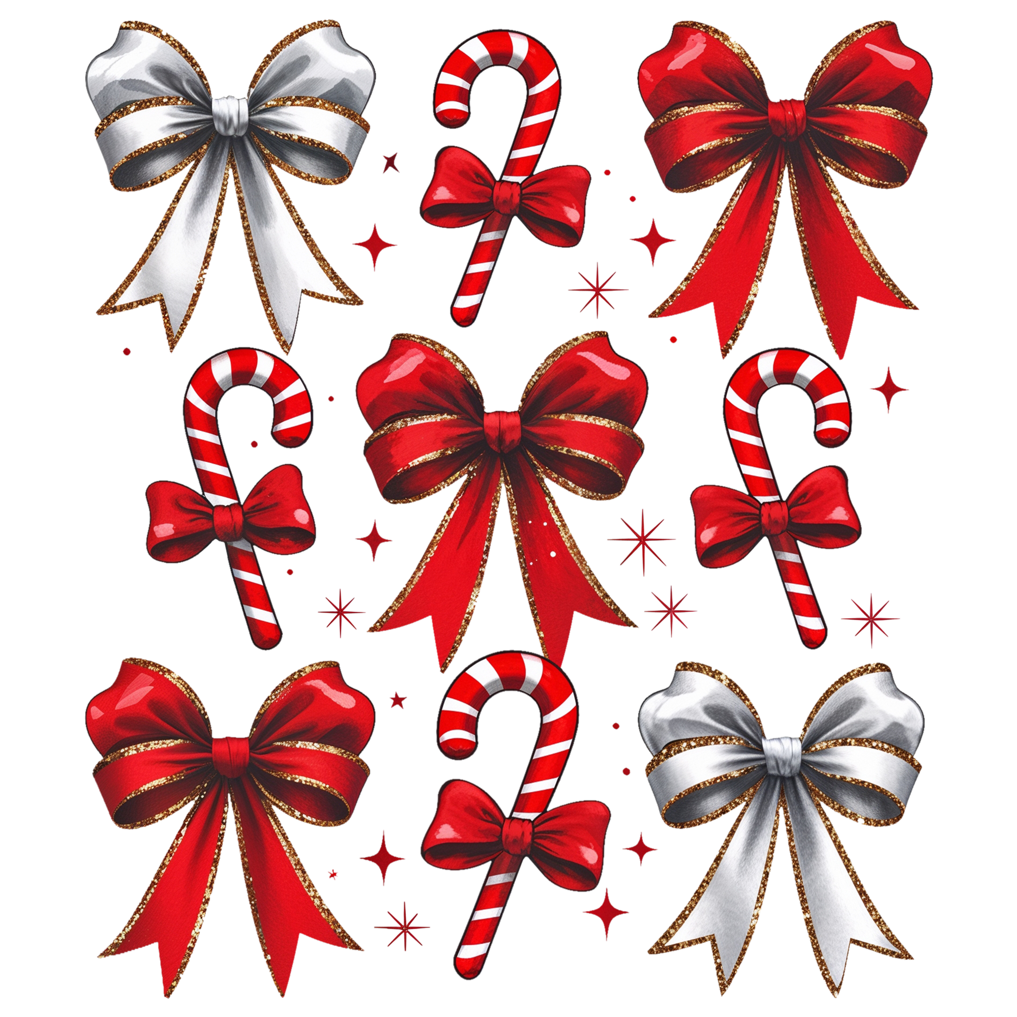 RED AND WHITE CROQUETTE