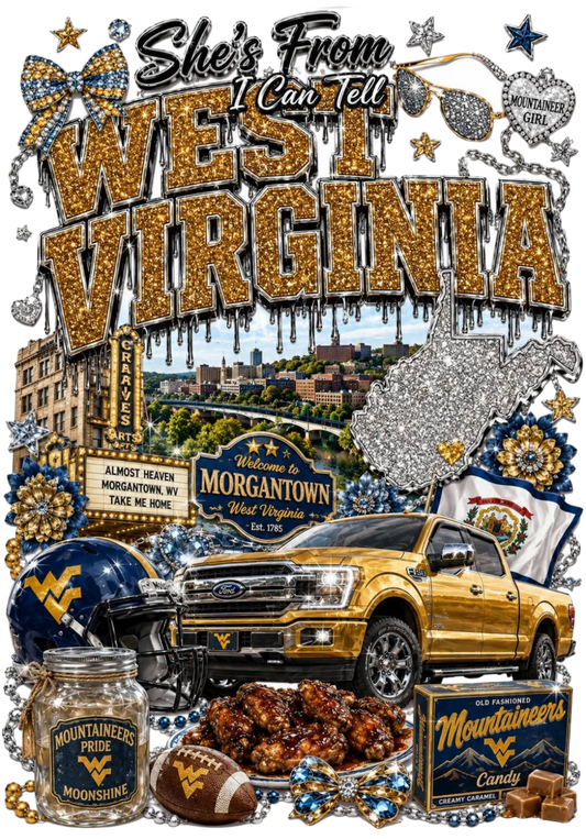 SHE'S FROM WEST VIRGINIA I CAN TELL
