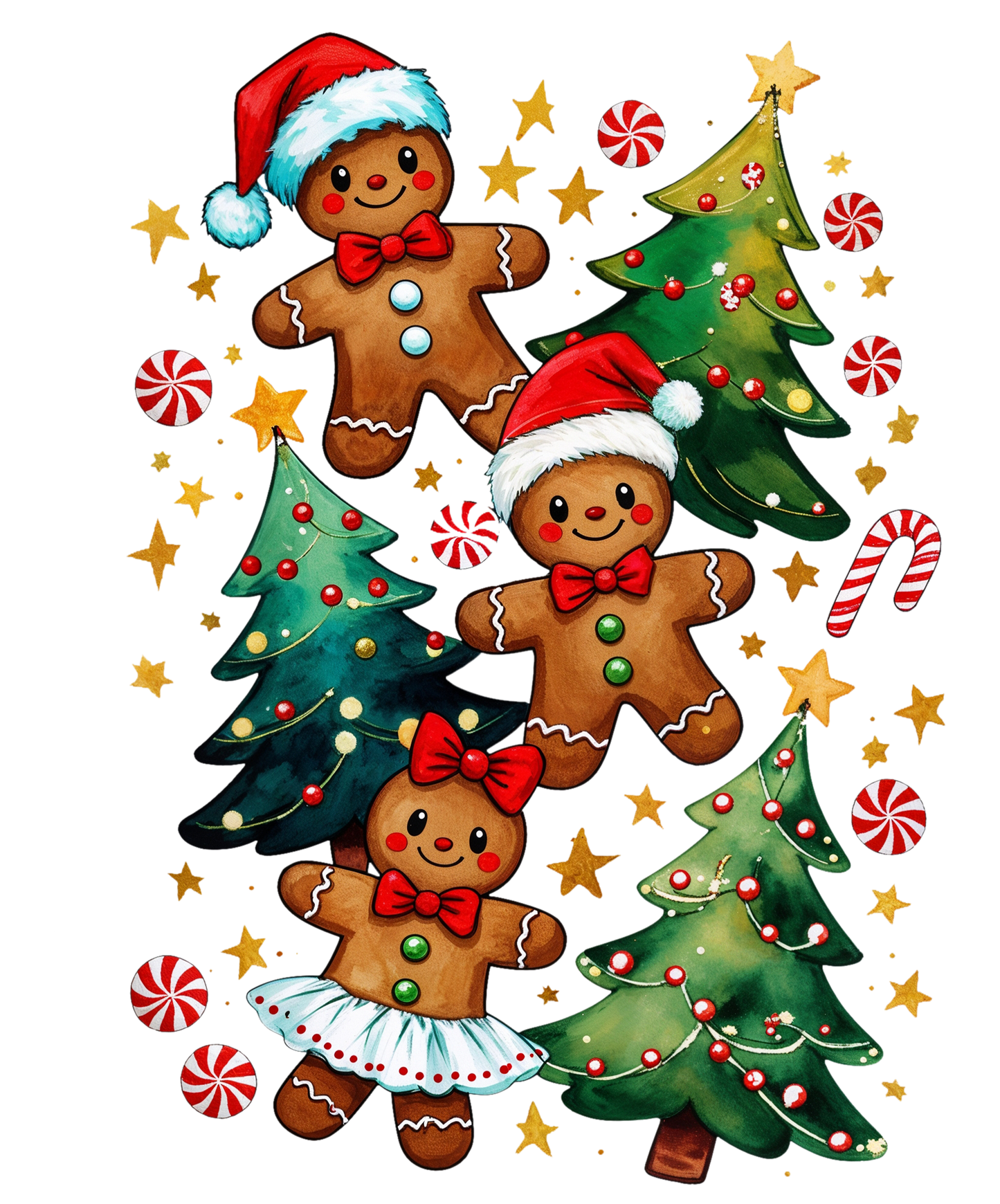 GINGERBREAD AND TREE CROQUETTE