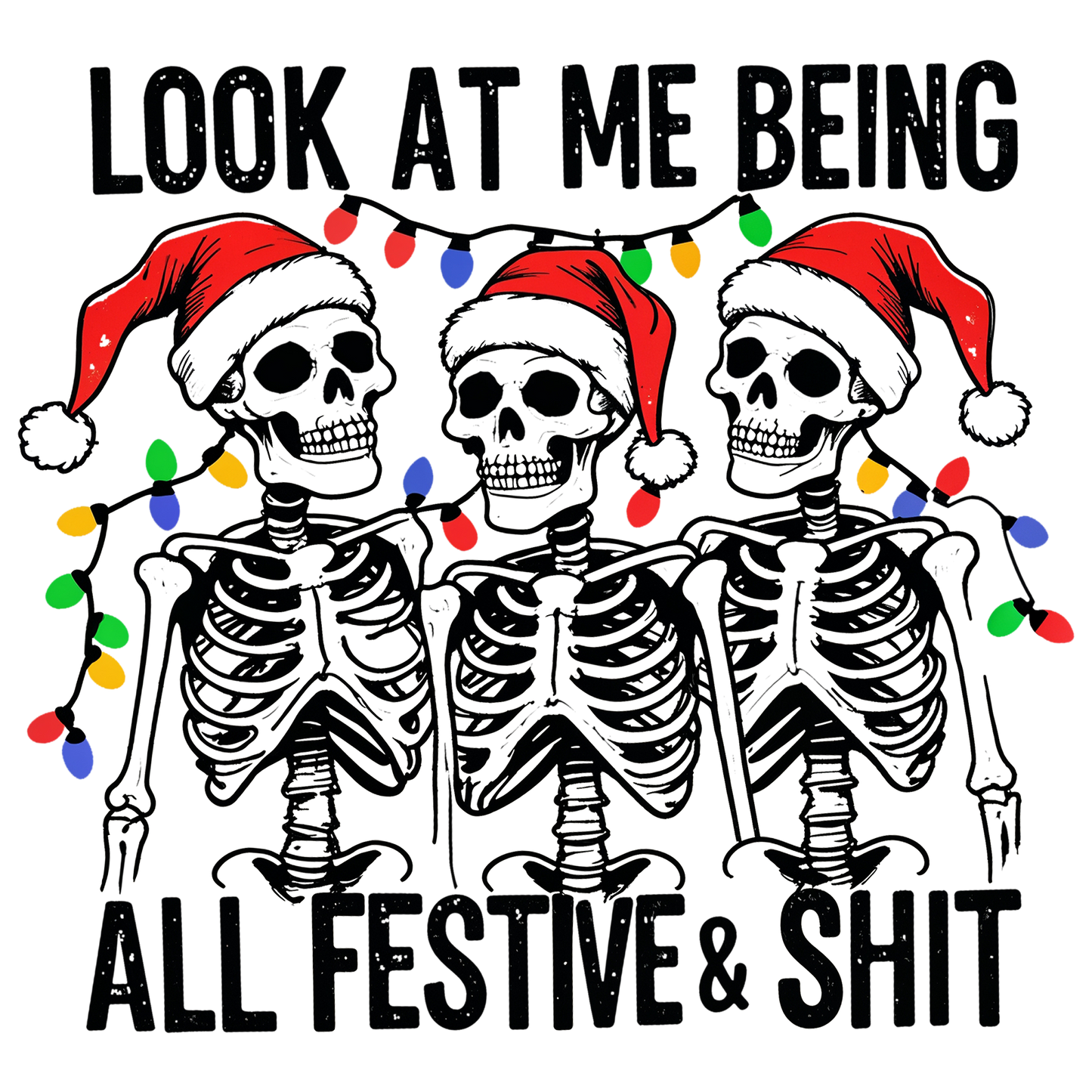 FESTIVE SKELETONS