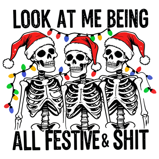 FESTIVE SKELETONS