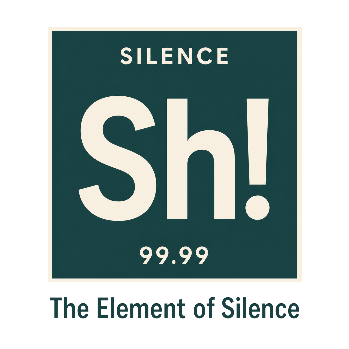 THE ELEMENT OF SILENCE