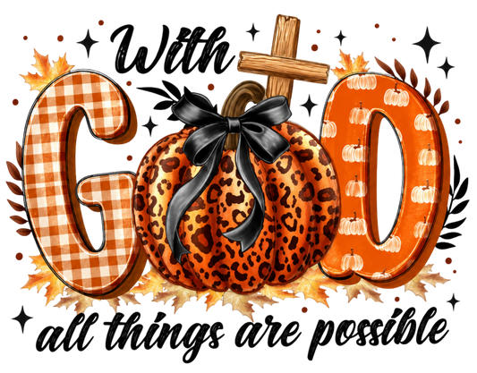 WITH GOD PUMPKIN