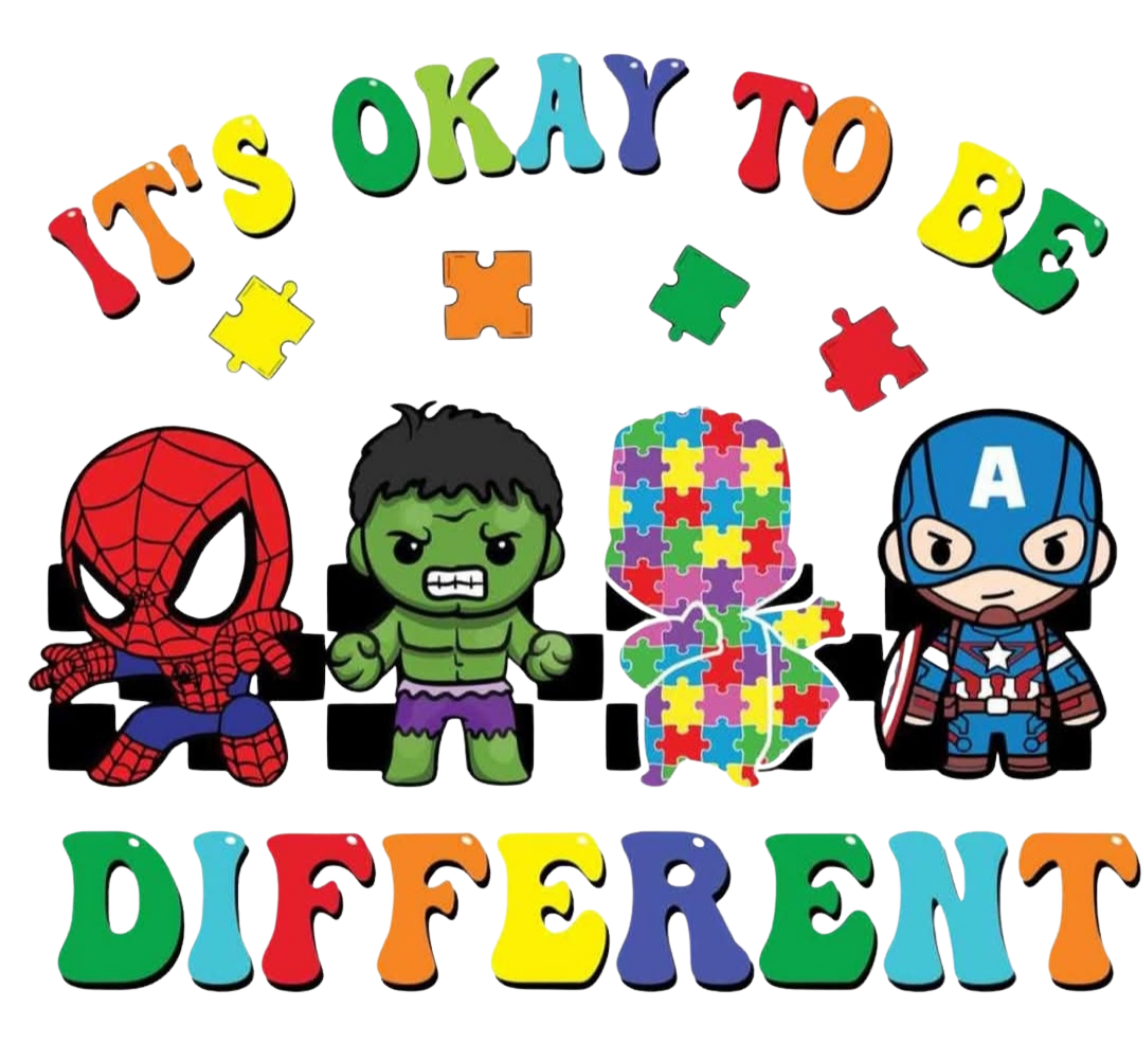 IT'S OKAY TO BE DIFFERENT