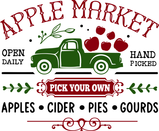 COLORED APPLE MARKET