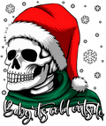 BABY ITS COLD OUTSIDE SKULL