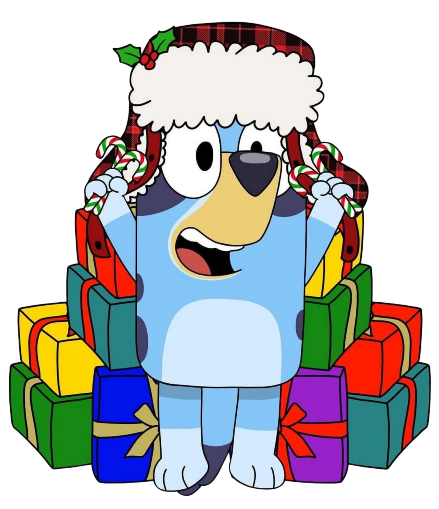 BLUEY WITH GIFTS