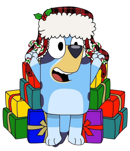 BLUEY WITH GIFTS