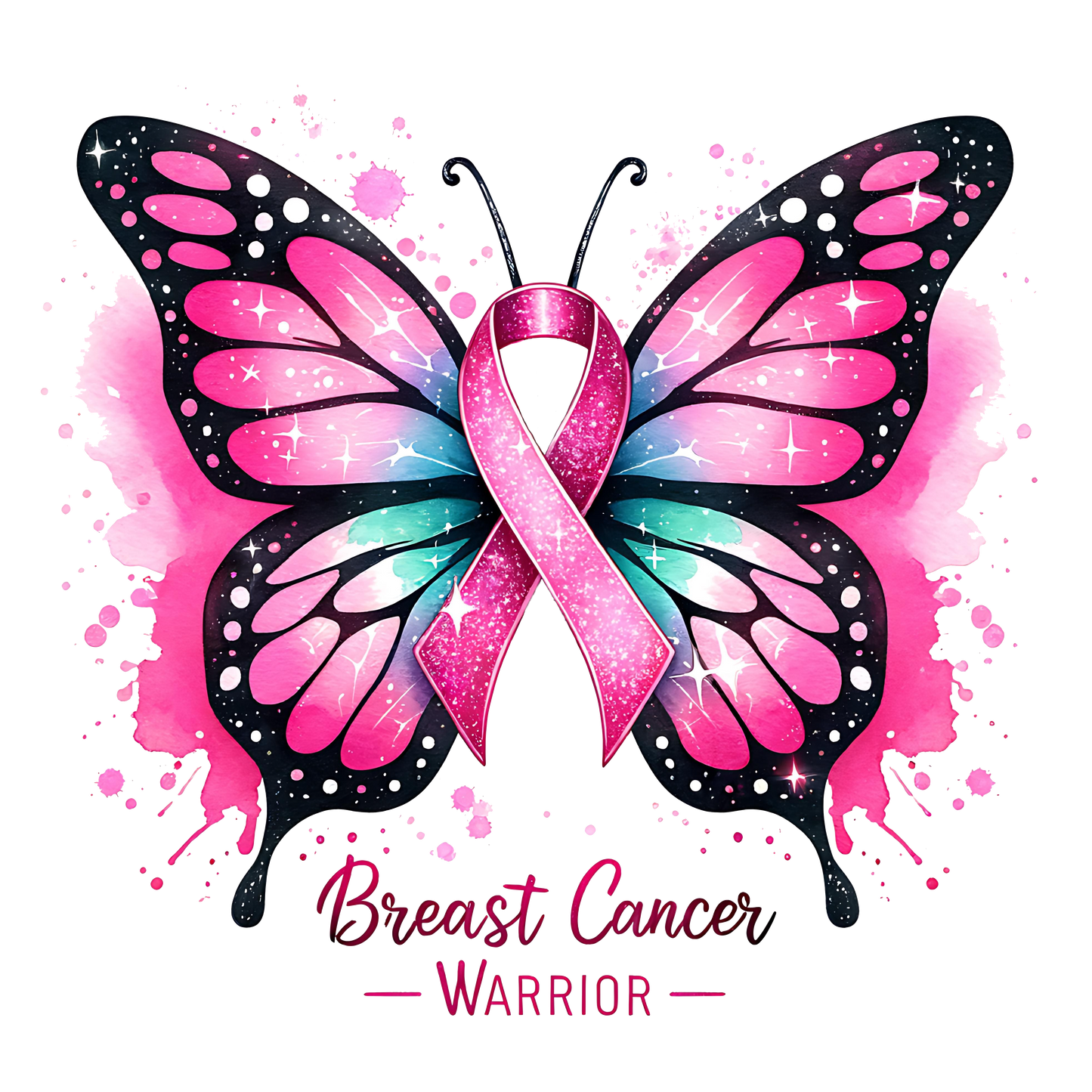 BREAST CANCER BUTTERFLY