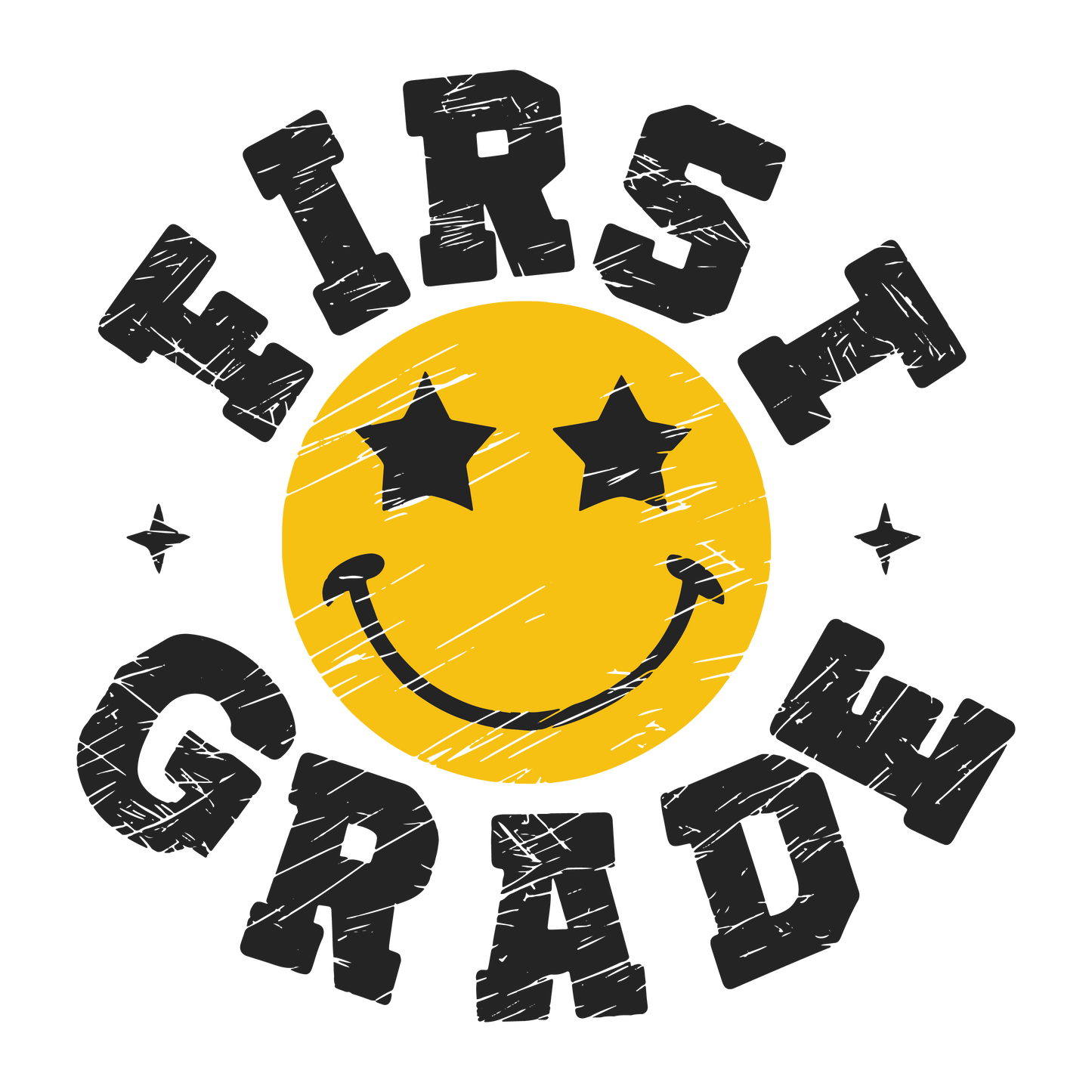 FIRST GRADE SMILEY FACE