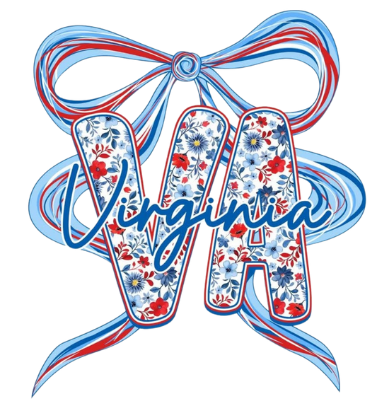 VIRGINIA FLORAL RIBBON