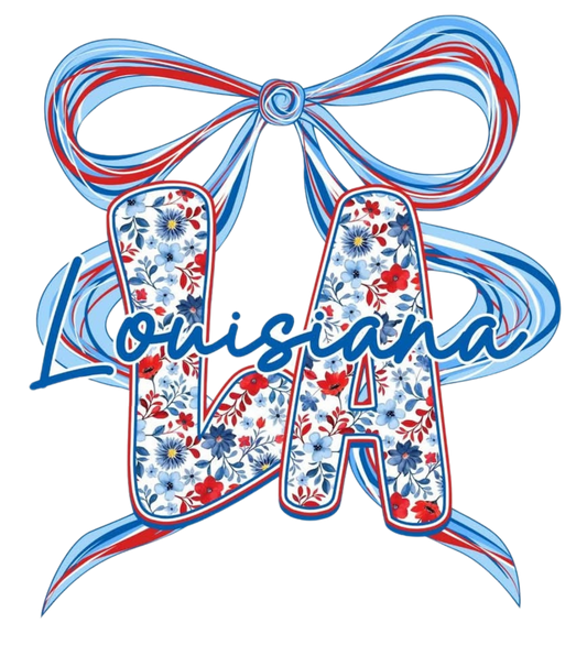 LOUISIANA FLORAL RIBBON