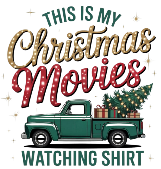 CHRISTMAS MOVIE WATCHING SHIRT