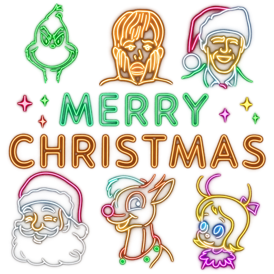 MERRY CHRISTMAS WITH MOVIE CHARACTERS