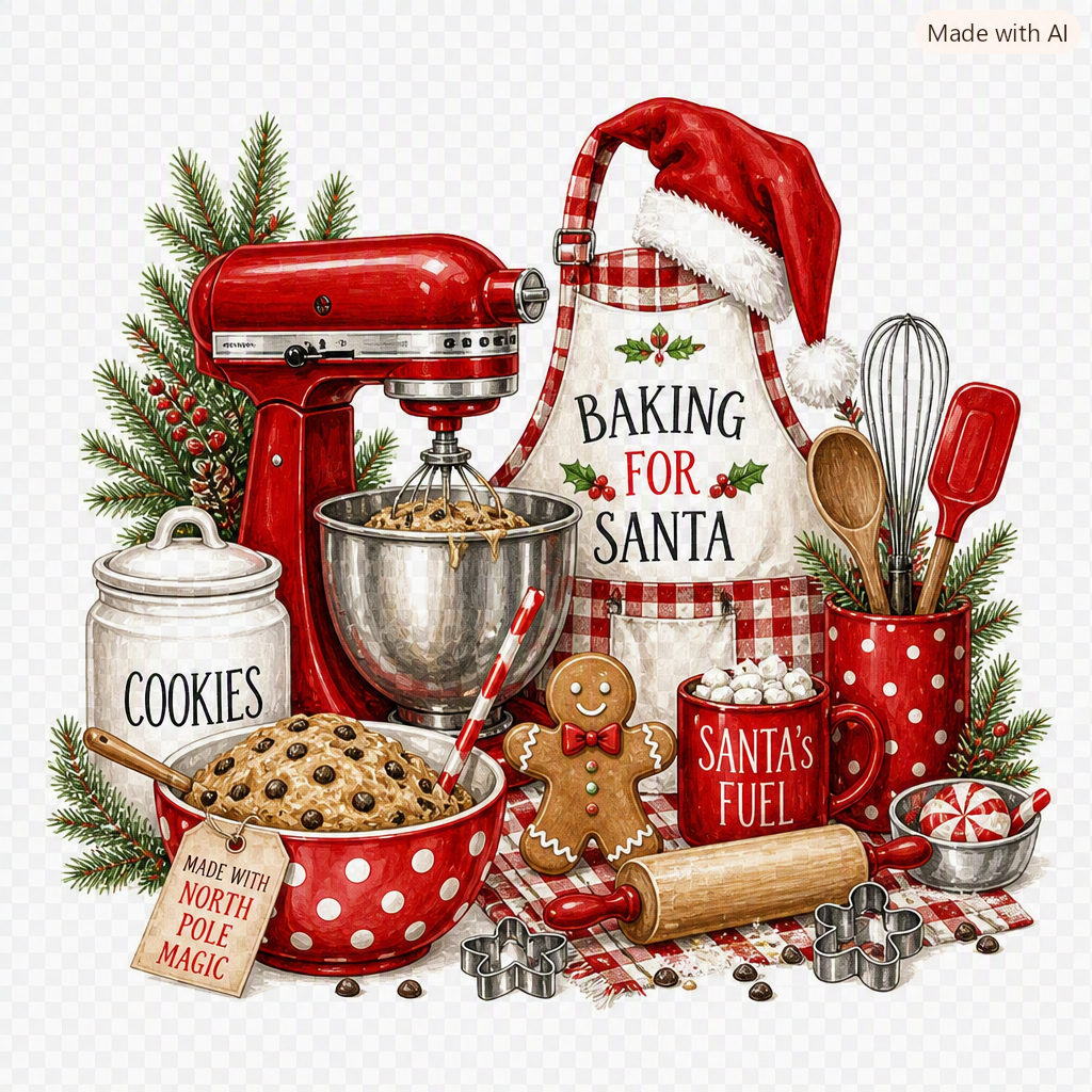 BAKING FOR SANTA