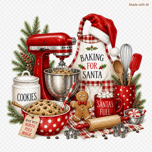 BAKING FOR SANTA