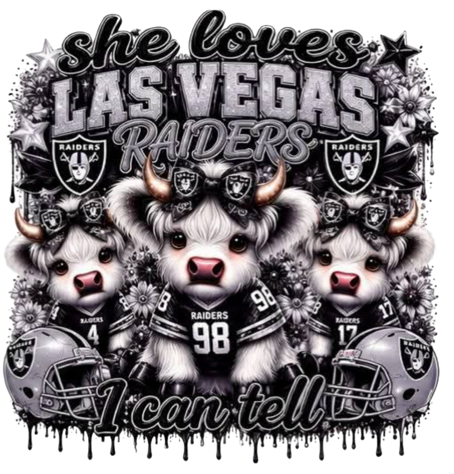SHE LOVES LAS VEGAS RAIDERS