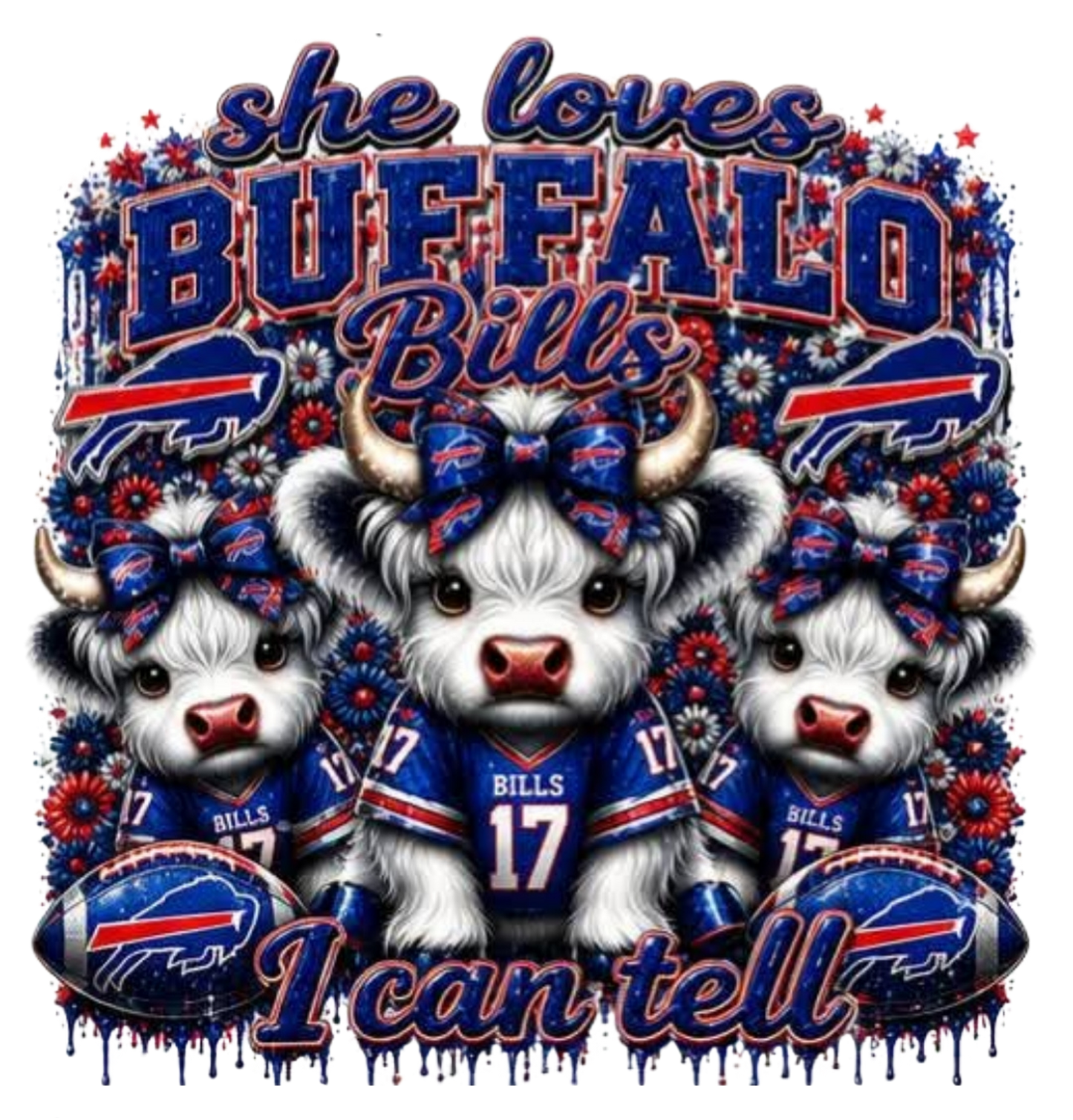 SHE LOVES BUFFALO BILLS